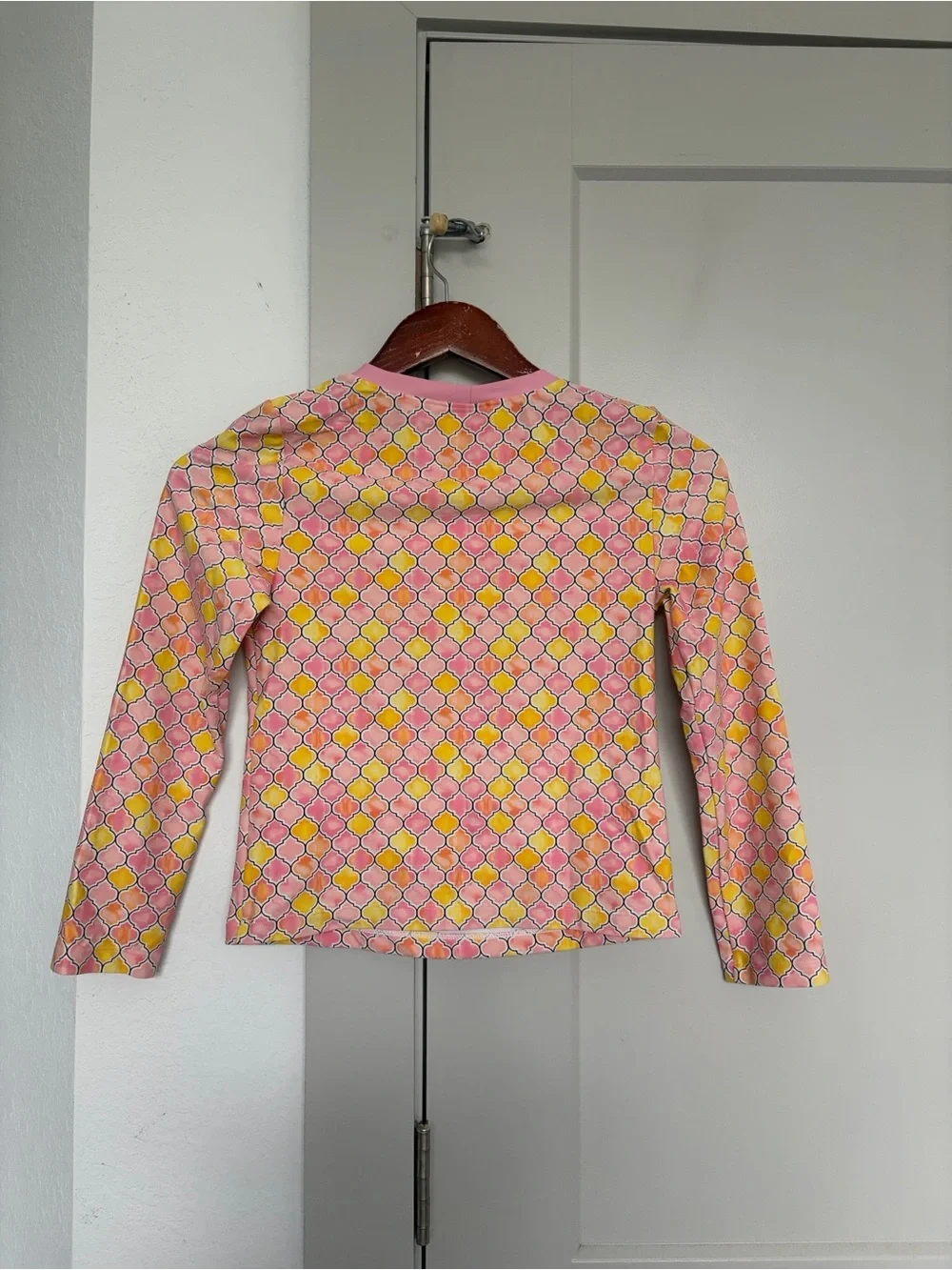 TOMMY BAHAMA RASH GUARD TOP PINK KIDS 14